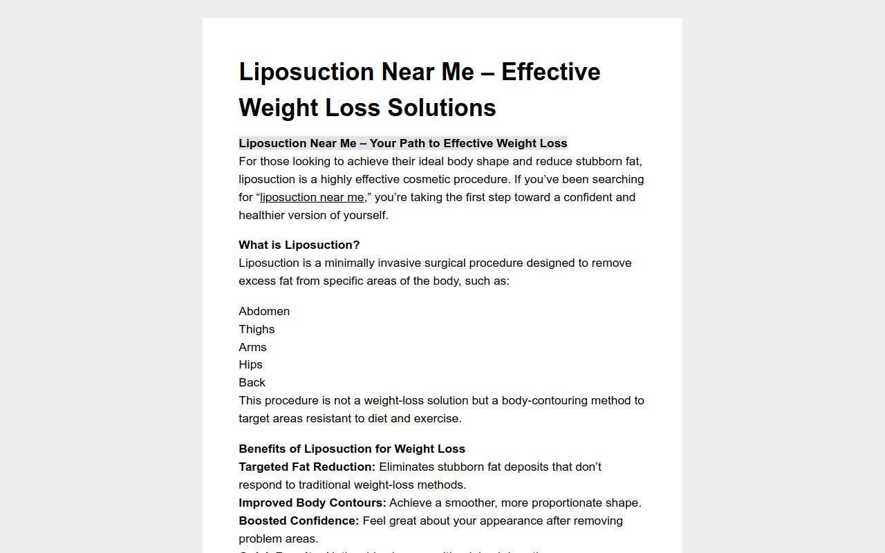 Carrd profile picture for @liposuction